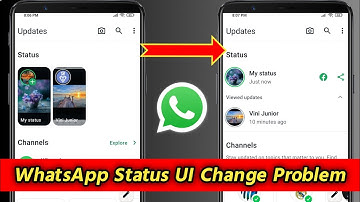 WhatsApp Status UI Change Problem | WhatsApp New Status Style Problem | WhatsApp Status Update