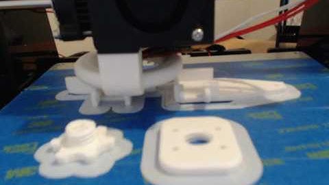 Anet A8 Printing Belt Tensioner Time Lapse