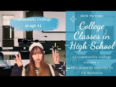 Video: Kun je lessen volgen op een community college terwijl je op de middelbare school zit?