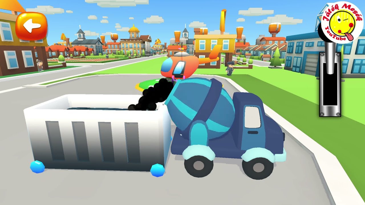 Kisautó és barátai a munkagépek mese- Játékmesék