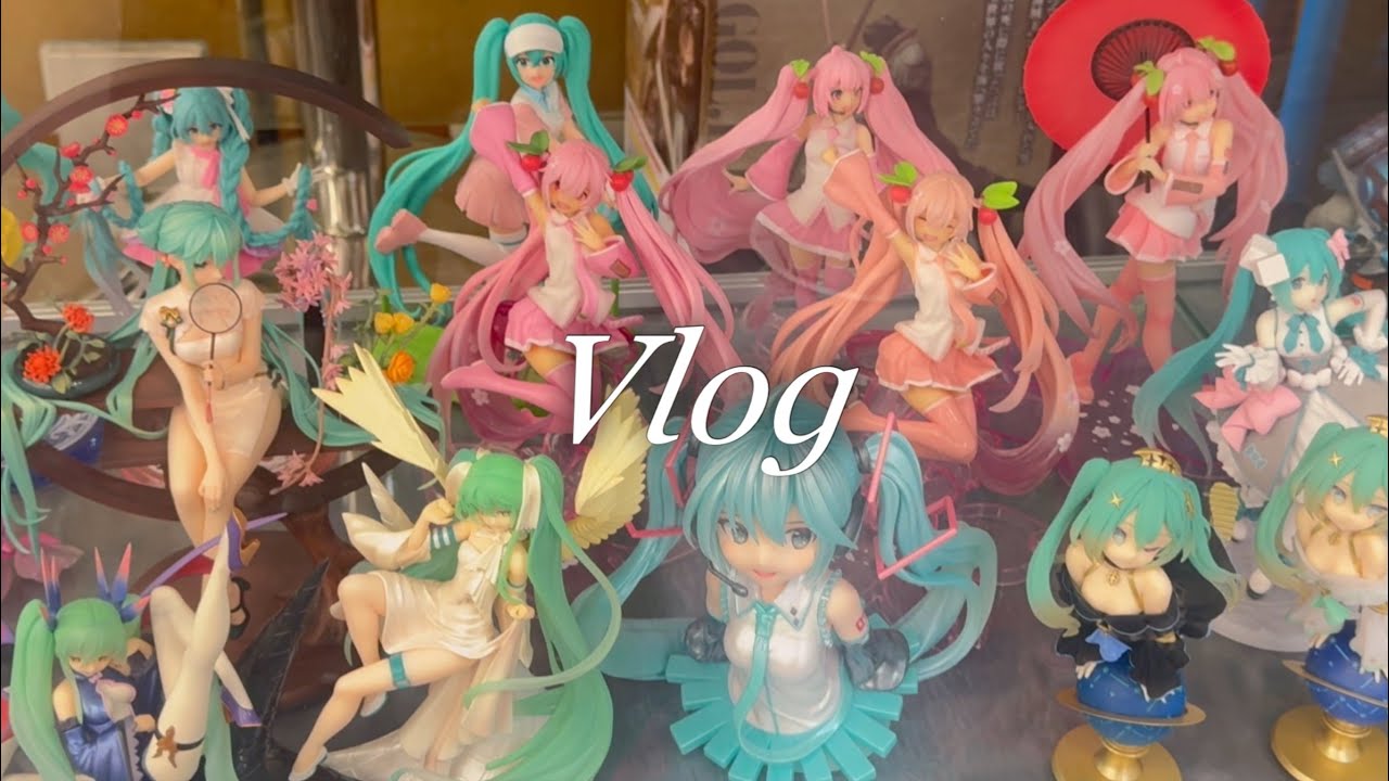 그녀, 오랜만에 국전에 가다🩵 | 국제전자센터 | 오타쿠 | 피규어 | 가챠 | 언박싱