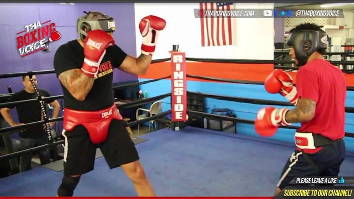 Professional Boxer Sean Mason 135LB vs Heavyweight...
