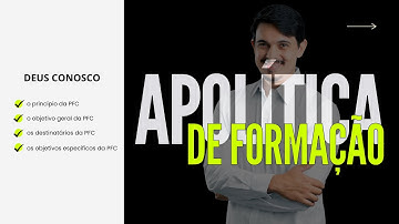 Aula 1 de 14 | Processo Seletivo SED MS 2025 | A Política de Formação Continuada