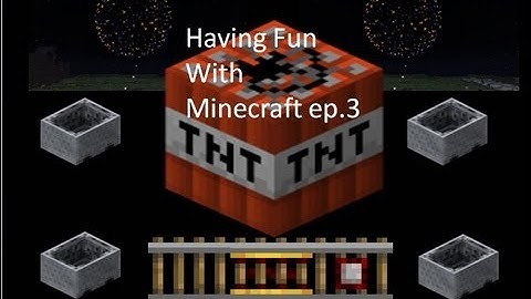Having Fun With Minecraft ep.3-Firework Show of AWESOMENEZZ (New Years Special)