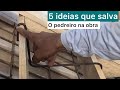 5 Ideias incríveis que salva qualquer pedreiro na obra.