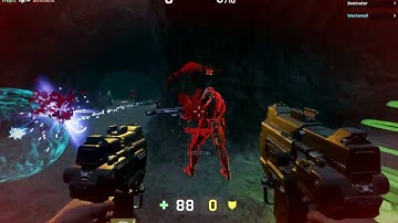 DM-Cave: 2nd test bot match...Feb. 10, 2025 *UT4 Unreal Tournament 4 Community map*