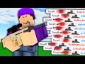 HACKING IN ROBLOX ARSENAL..