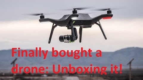 3DR Solo Drone Unboxing