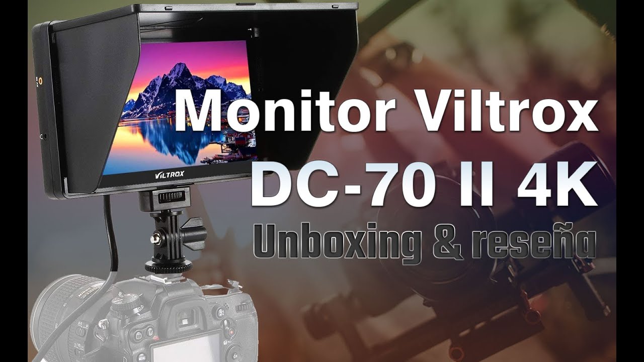 Kit de cámara de monitor de video DSLR LCD en cámara de 7 pulgadas con  entradas RCA AV