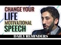 CHANGE YOUR LIFE MOTIVATIONAL SPEECH I NOUMAN ALI KHAN NEW I ISLAMIC TALKS 2020 I ENGLISH SUBTITLES