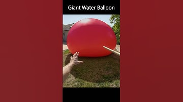 Giant Growing Water Balloon #shorts