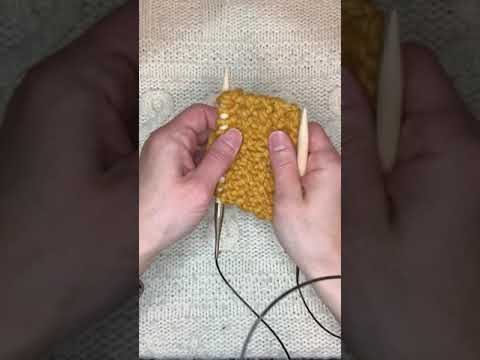 How to Knit a KYOK Stitch - Double Increase Stitch
