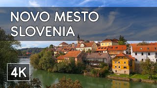 Walking Tour: Novo Mesto, Slovenia - 4K UHD Virtual Travel