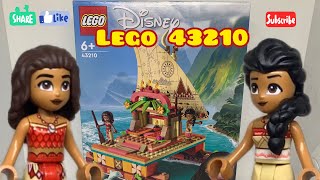 Lego Disney Princess 43210: Moana’s Wayfinding Boat Speedbuild