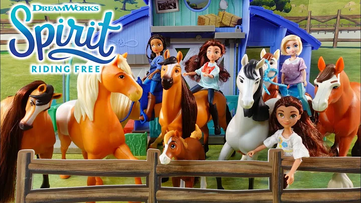 New Spirit Riding Free Horses and Spirit and Lucky...