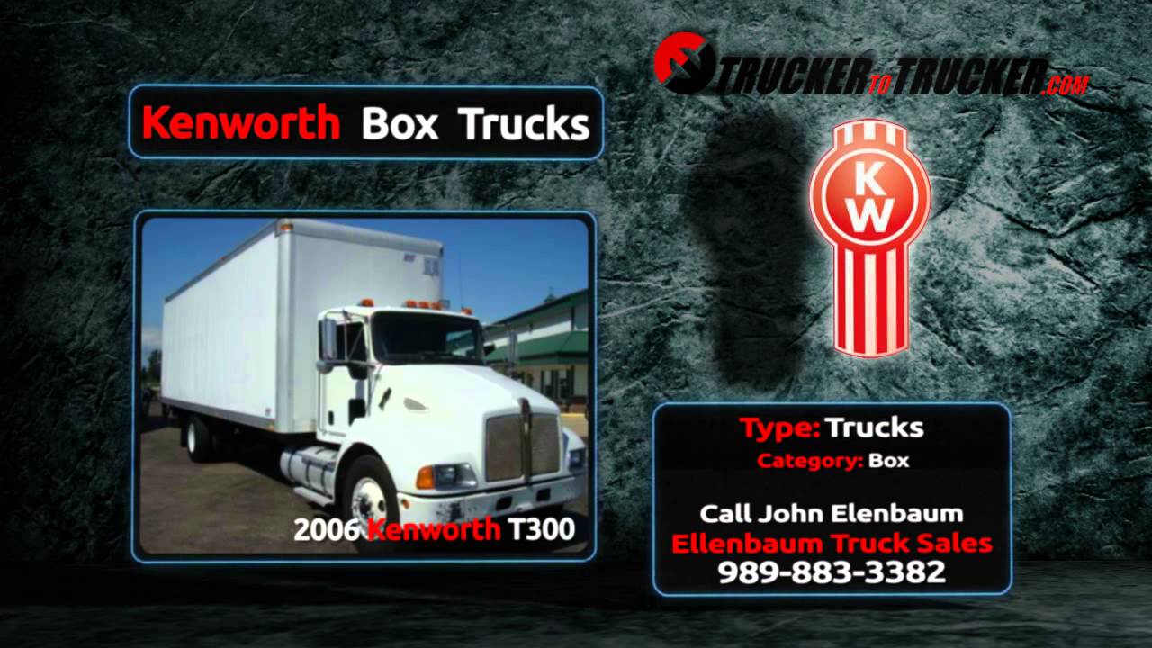 Kenworth Box Trucks For Sale - Shop KW Box trucks Online - YouTube