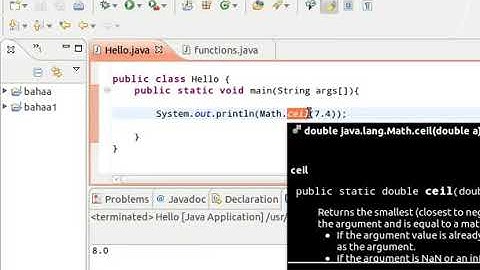 java tutorial   19   Math Class Methods   تعلم البرمجة بلغة جافاvia torchbrowser com