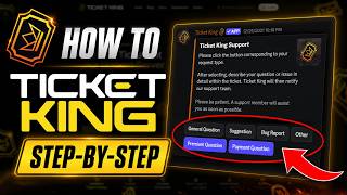 How to set up Ticket King - Mobile Tutorial (2026)