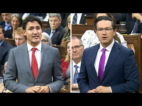 Trudeau, Poilievre exchange jabs in their most heated debate