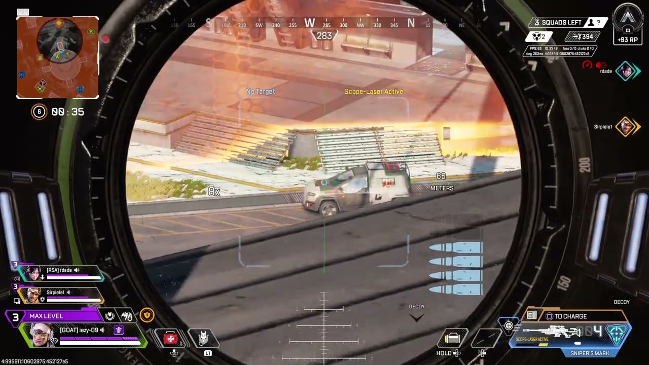 Stay in cover #apexlegends #fyp #sniping