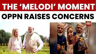 PM Modi In Italy: Viral Toffee Exchange Sparks Political Row Amid Bilateral Strategic Talks screenshot 4
