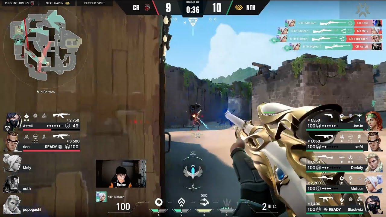 NTH Meteor Insane Marshal ACE vs Crazy Raccoon | EA LCQ 2022