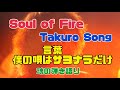 Soul of Fire Takuro Song『言葉』『僕の唄はサヨナラだけ』(炎の弾き語り)
