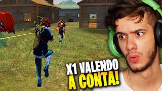 FUI X1 VALENDO MINHA CONTA DE 12.000 REAIS NO FREE FIRE!