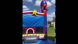 6n1 Rocket Bounce House from Fun Times