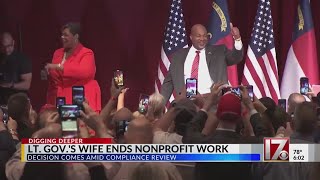 Lt. Gov.’s wife’s decision to end nonprofit work came amid state compliance review, documents show