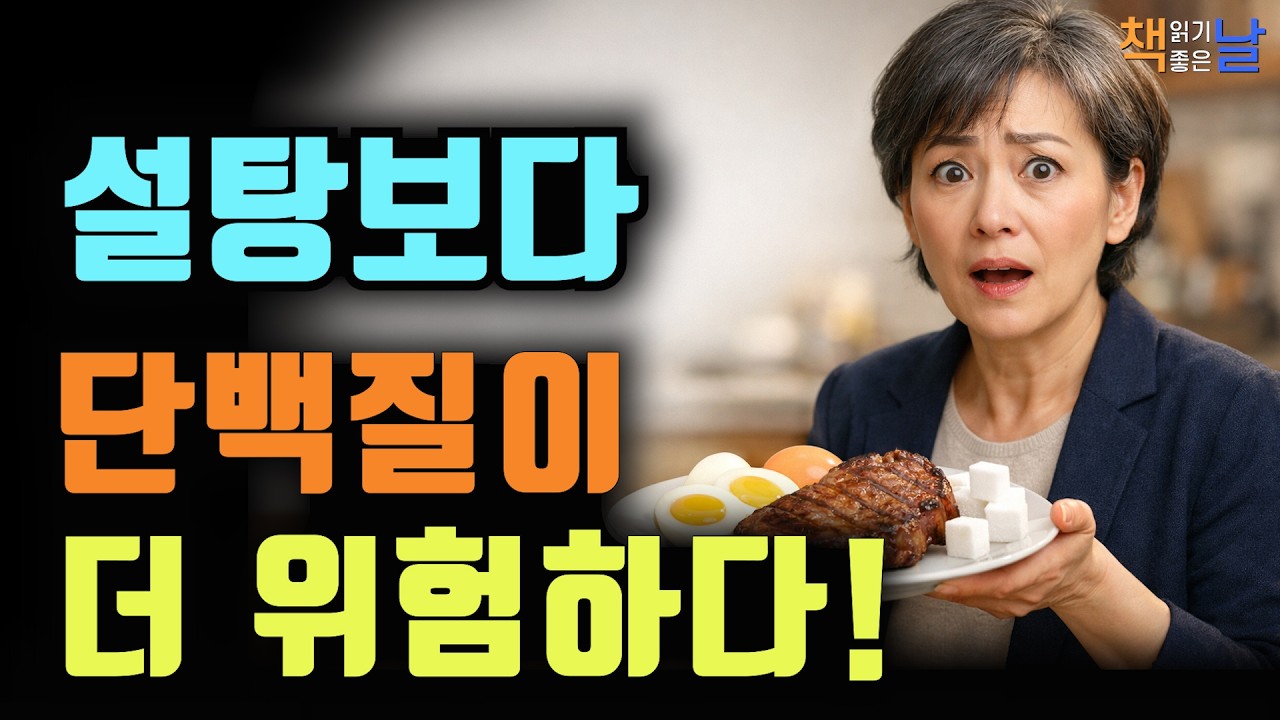 우리가 몰랐던 단백질의 진실, 당뇨에 설탕보다 더 무서운 이유, 당뇨의 종말 책읽어주는여자 오디오북 책추천 korean audiobook
