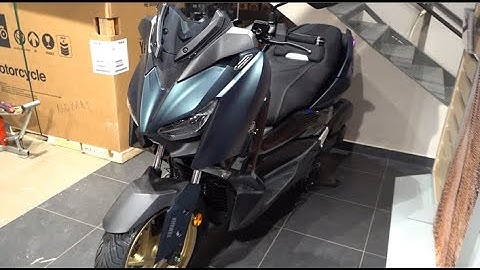 The new 2022 YAMAHA XMAX 125 walkaround video