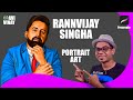 Rannvijay singh realistic procreate portrait art  how to do  avi vinay