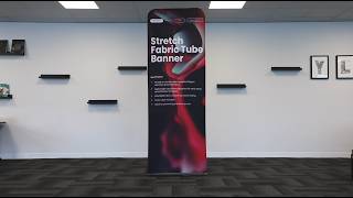 Stretch Fabric Banner Set Up
