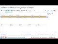 PharmaZip में Consignment Receipt Delete कैसे करें? | Step-by-Step Guide in Hindi