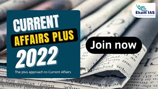 Join CAP &#39;22 | The Plus Approach to Current Affairs!