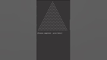 triangle 🔺️ shape making using c++ programming language simple 👌 and easy for beginners