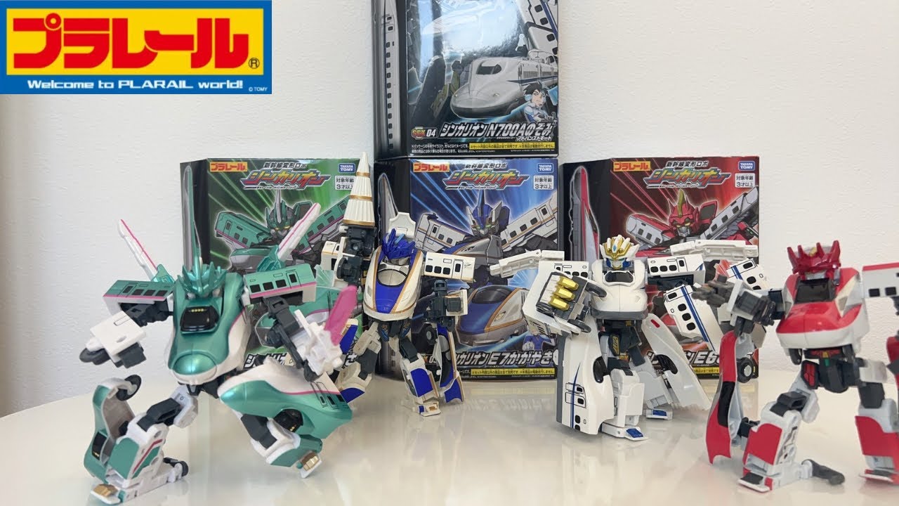 Assembly video of Shinkalion E5 Hayabusa and E6 Komachi! Please