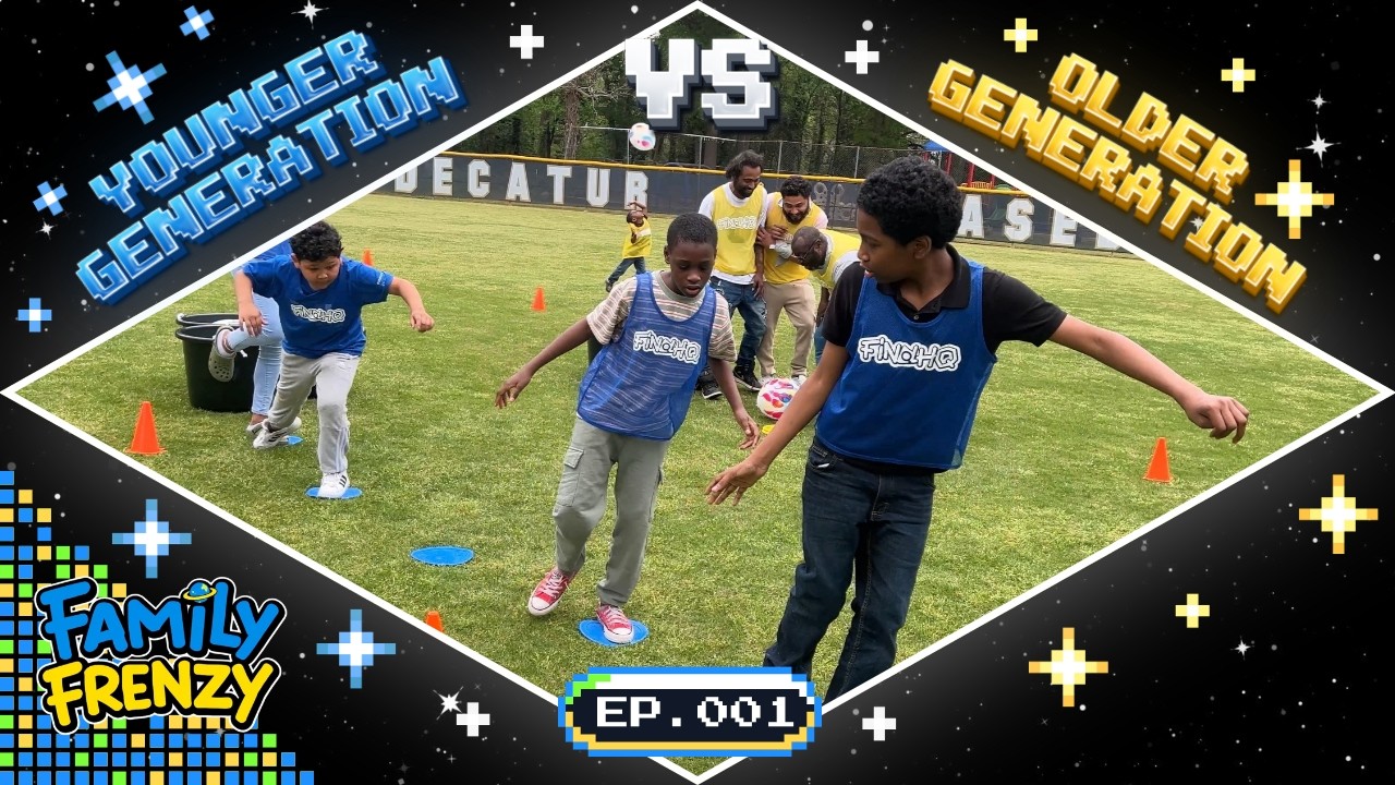Family Frenzy Episode 001 | Old Generation vs Young Generation (ft. The Rodgers Family)