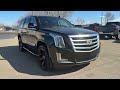 Black 2018 Cadillac Escalade Luxury Wolfe Chevrolet Edmonton | Stock Number: NS124961A