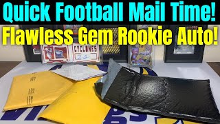 Big Rookie Flawless Gem Football Card Pickup In Today&#39;s Quick Mail Time! So Many Cyclones!