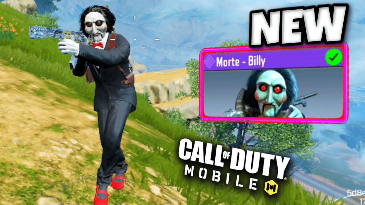 Billy, de Jogos Mortais, chega ao Call of Duty: Mobile