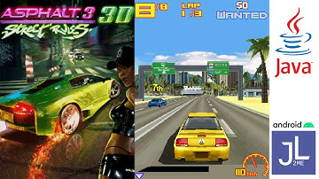 Asphalt 3: Street Rules 3D Java Mobile - Gameplay on J2ME Loader Android [No Commentary]