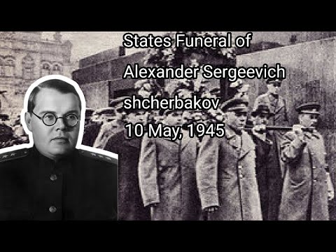 Video: Alexander Shcherbakov: Stalinin namizədinin tərcümeyi-halı