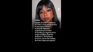 Megan Alvarado Constanza trovata morta in un hotel a Cinisello Balsamo