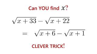 Can You Solve This Radical Equation With Four Square Roots?