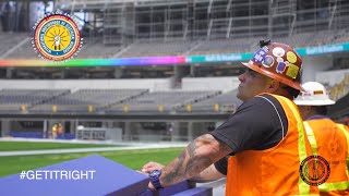 IBEW Local 11 Union Electrical Workers Powering Los Angeles SoFi Stadium