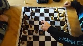 Весняний шаховий турнір 2024. 18 партія Олександр - Коля