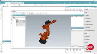 Siemens NX-MCD Demonstrating Robot Export and import to Simcenter Amesim