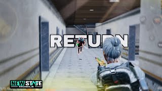 RETURN AFTER 90 DAYS ❤️‍🩹RUSH GAMEPLAY ( MUST WATCH) NEW STATE MOBILE